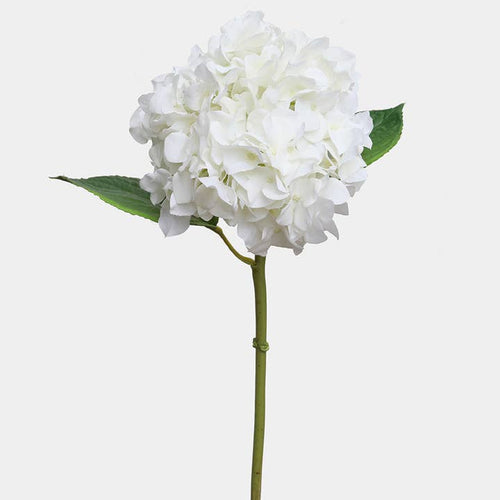 Real Touch White Hydrangea 18