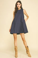 Sleeveless A-Line Mini Dress