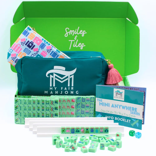 Mini Travel Mahjong-Green