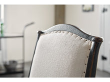 CIAO BELLA UPHOLSTERED BACK DINING ARM CHAIR