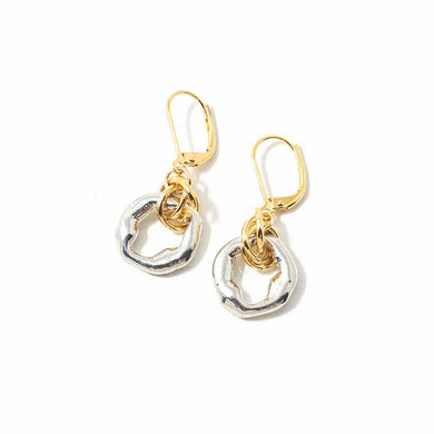 CORMI EARRING-SILVER/GOLD