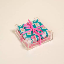It's Mahj Time Acrylic Coaster Set