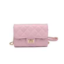 Winona Blush Quilted Crossbody
