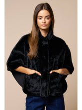 Fur Cape Sleeve Jacket