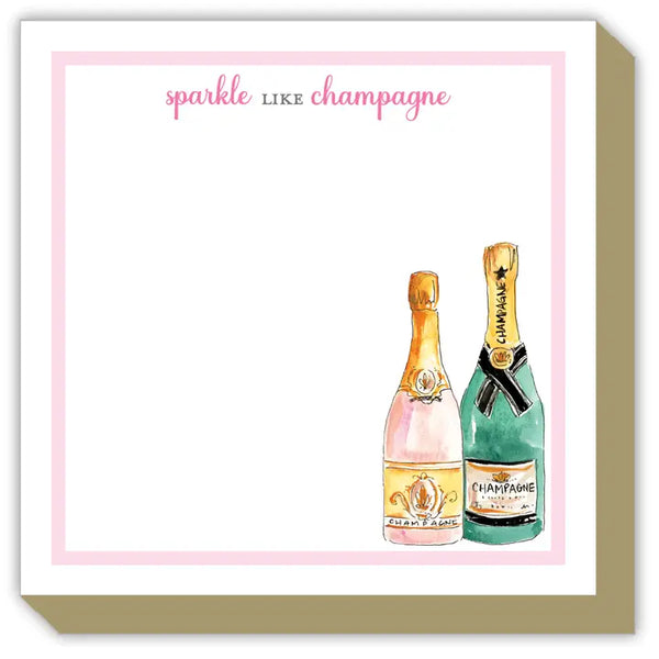 SPARKLE LIKE CHAMPAGNE MINI LUXE NOTEPAD