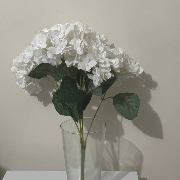 Winter White Hydrangea Spray
