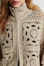 Crosette Knit Cardigan