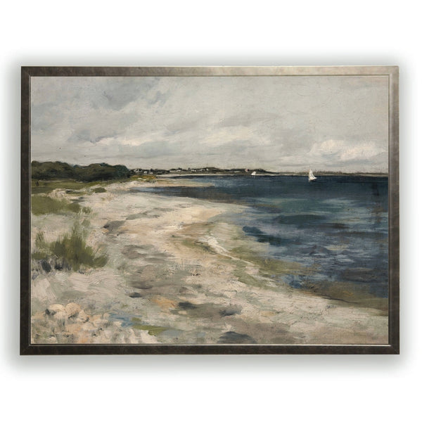 Vintage Oil Painting Reproduction of Landscape 28x22