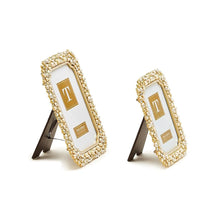 Pearl Rhinestone 3.5x5 Frame