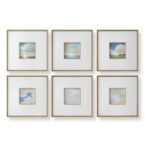 Cumulation Framed Canvas 24x24