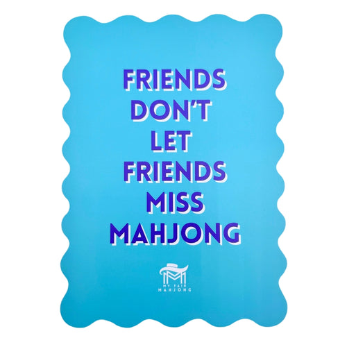 Mahjong Shuffle Card-Don't Let Friends Skip