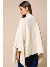 Mock Neck Poncho Sweater