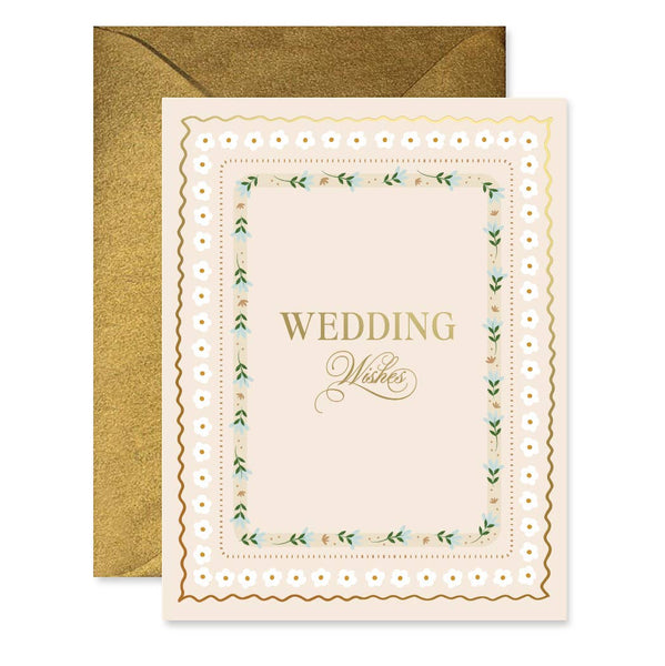 Wedding Wishes Album Card