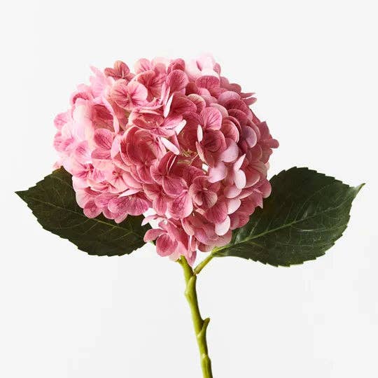 Real Touch Pink Mauve Hydrangea