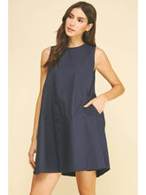 Sleeveless A-Line Mini Dress