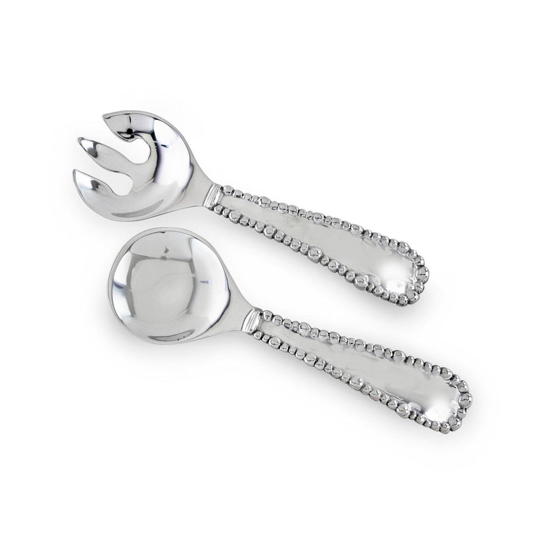 ORGANIC PEARL SMALL SALAD SERVERS