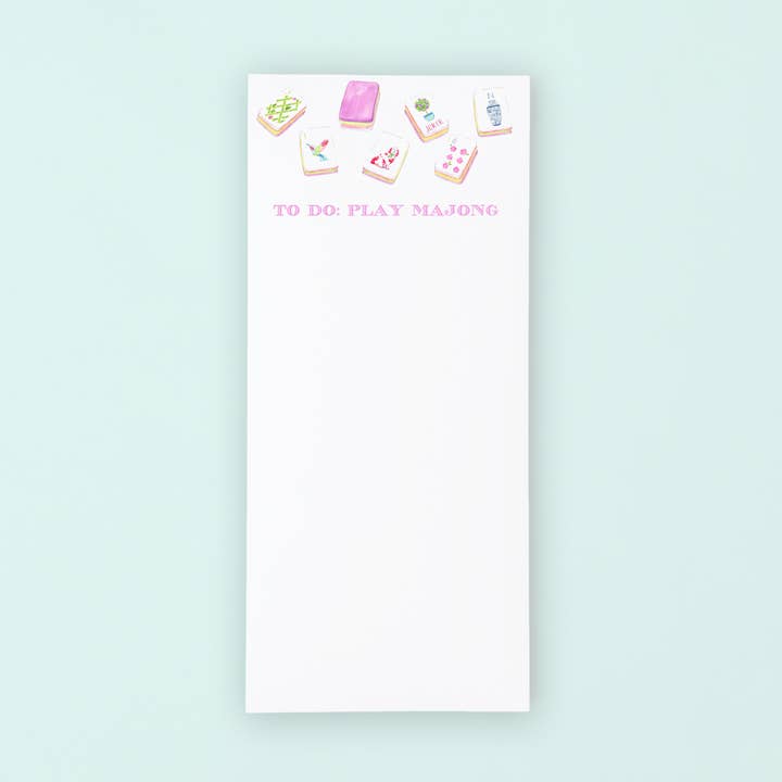 Play Mahjong List Notepad