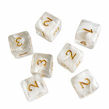 Swirl Translucent Mahjong Dice