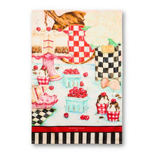Cherry Bake Shop Printed Dish Towel
