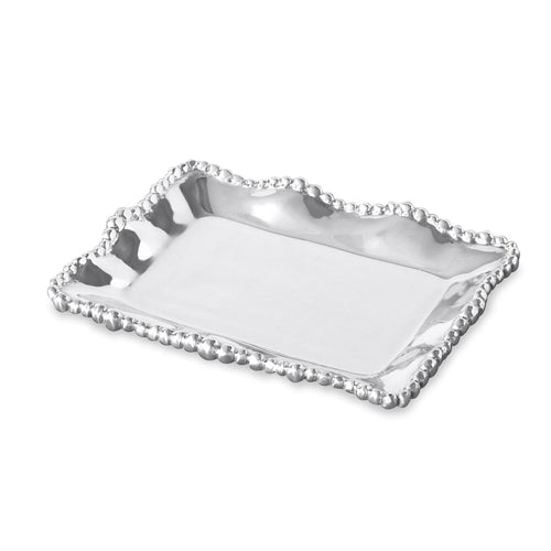 Organic Pearl Rectangular Tray