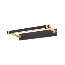 Duell Picture Light 18", Aged Brass/Distressed Bronze