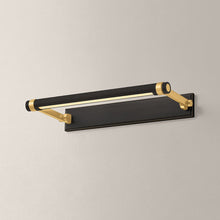 Duell Picture Light 18", Aged Brass/Distressed Bronze