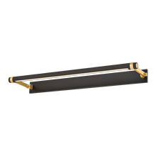 Duell Picture Light 30", Aged Brass/Distressed Bronze