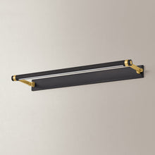 Duell Picture Light 30", Aged Brass/Distressed Bronze