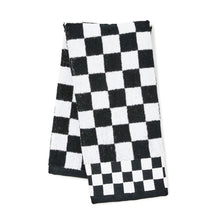 Black Check Hand Towel