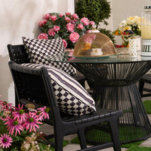 Courtly Check Printed Outdoor Pillow