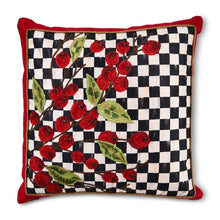 Courtly Check Holly Throw Pillow