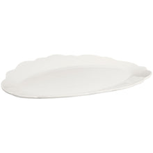 Scalloped Serving Oval