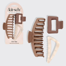 Assorted Oversized Claw Clip 3pc Set