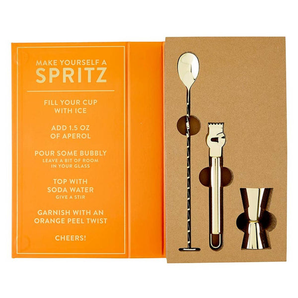 Barware Book Box-It's An Aperol Spritz Kind of Day