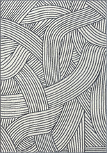 NUEVO MODERN LINED RUG 6'X9'