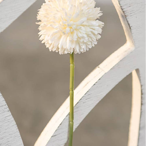 White Pompom Stem