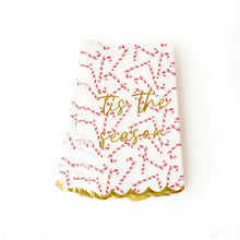 Candy Cane Paper Guest Towel