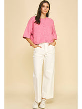 Button Down Short Sleeve Cardigan