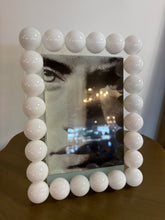 White Crystal Single Bubble 5x7 Frame