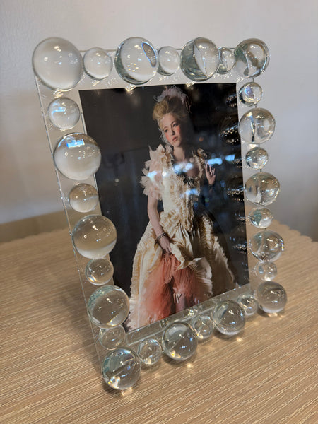 Crystal 5x7 Bubble Frame-Clear
