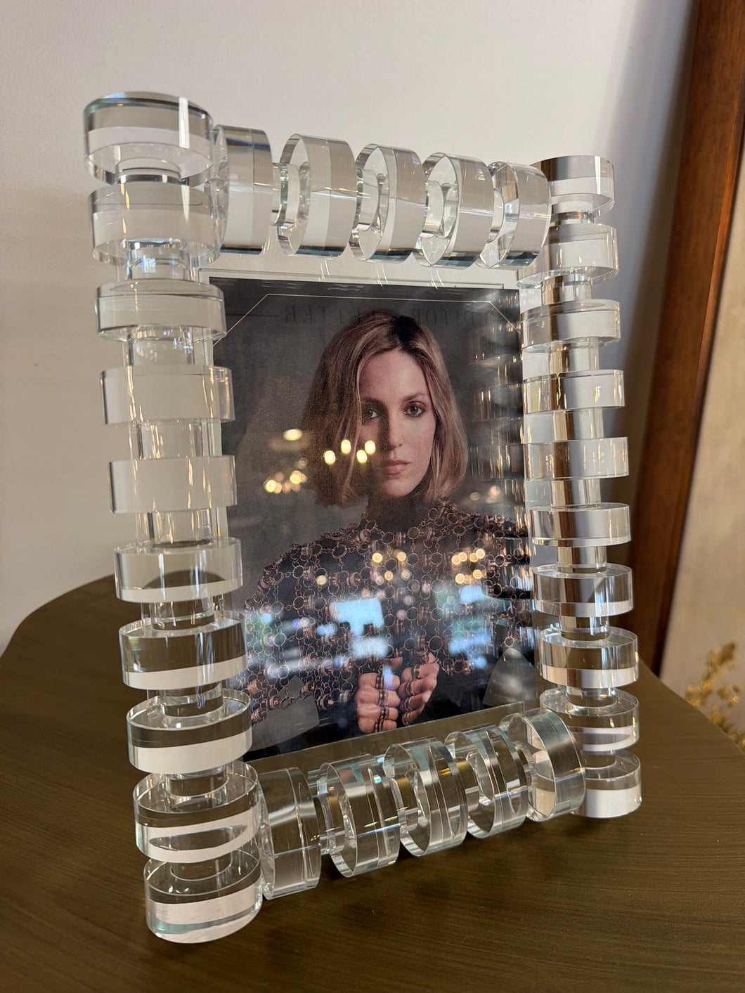 CRYSTAL RINGS 5X7 FRAME