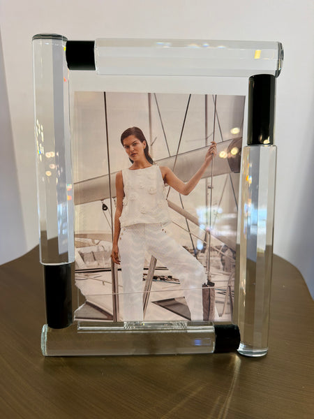 Crystal 5x7 Frame-Clear/Black