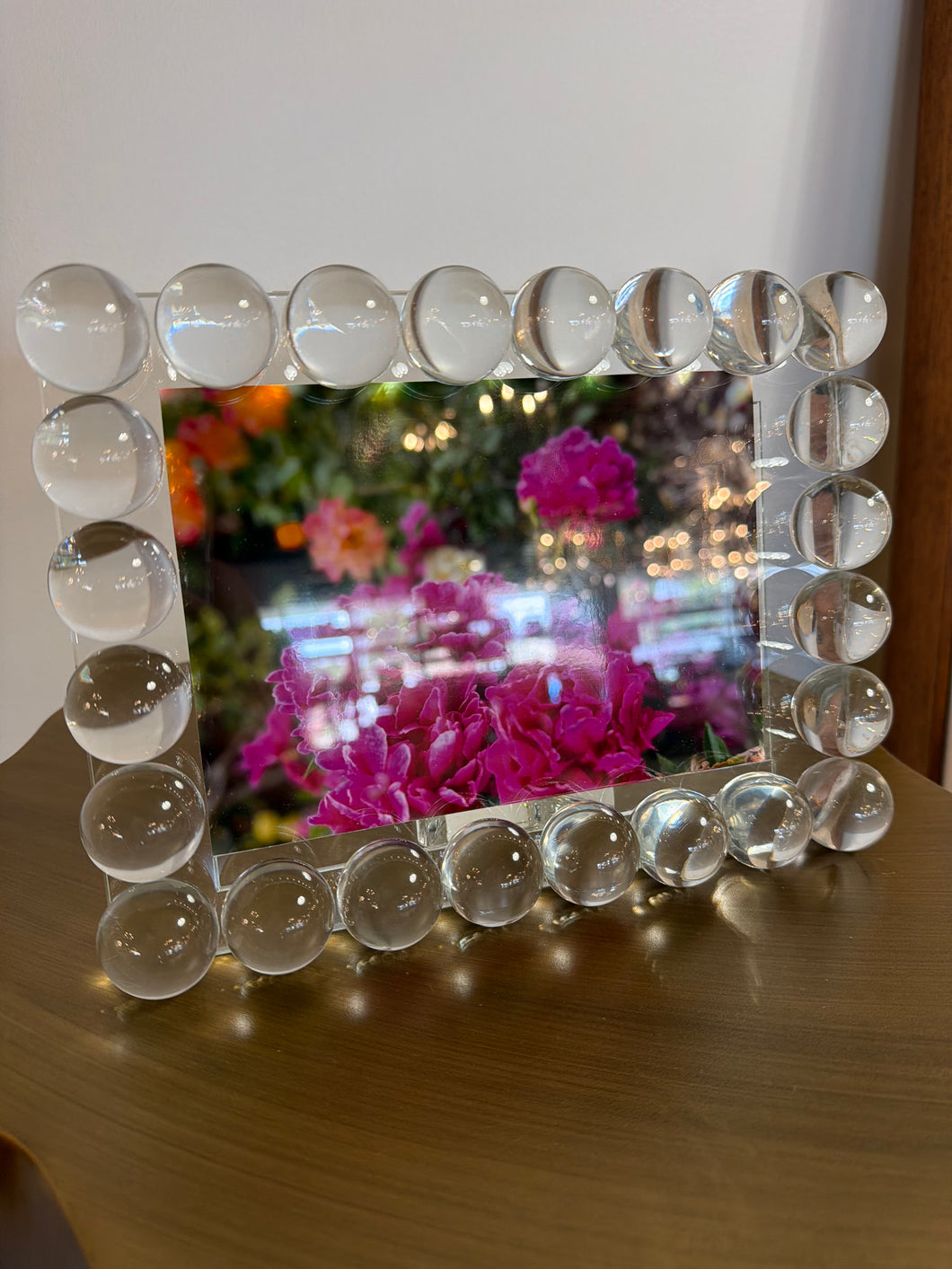Crystal 5x7 Bubble Frame-Clear