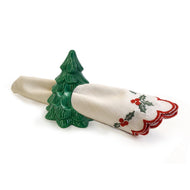 VINTAGE CHRISTMAS TREE NAPKIN RING