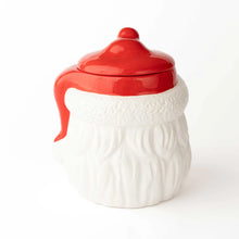 Santa Red Cookie Jar