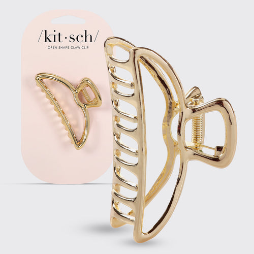 GOLD OPEN CLAW CLIP