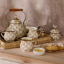 Mocha Check Creamer