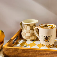 Mocha Check Creamer