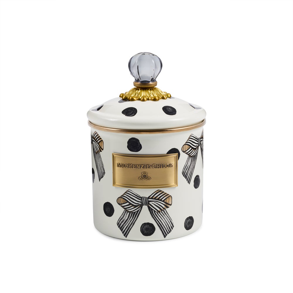Pretty As a Bow Canister-Small