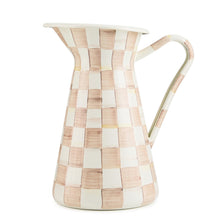 Mocha Check Large Practical Pitcher